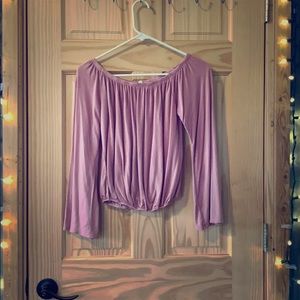 Off shoulder shirt